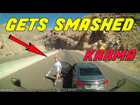 BEST OF SEMI-TRUCKS ROAD RAGE | Road Rage, Brake Checks, Karens | BEST OF THE YEAR