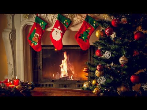 (2 Hour Fireplace) Holly Jolly Christmas - Michael Bublé | Christmas Music Fireplace