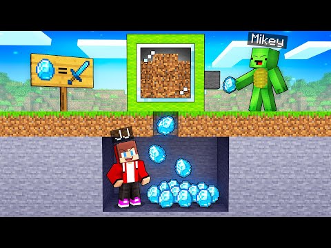 JJ Created a Fake Store to Rob Mikey in Minecraft! (Maizen)