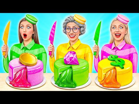 Me vs Grandma Cooking Challenge in Prison | Tasty Kitchen Hacks by Multi DO Smile