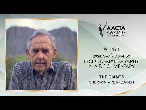 The Giants wins the 2024 AACTA Award for Best Cinematography in Documentary