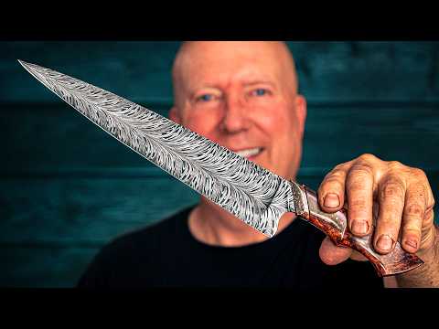 Making A $3000 Damascus Chef Knife