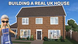 I BUILT A REAL UK HOUSE IN BLOXBURG