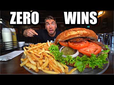 NO ONE HAS COME CLOSE TO FINISHING THIS UNBEATEN BURGER CHALLENGE | Joel Hansen