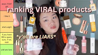 ranking TIKTOK VIRAL products *BRUTALLY HONEST*