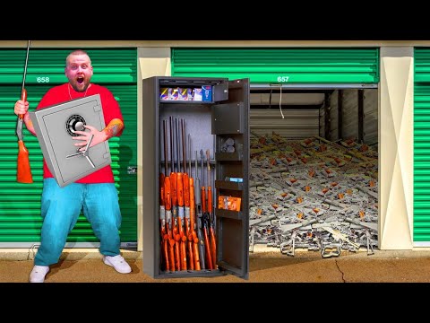 I Bought a NAVY SEALS Storage Unit! He Had Weapons and Ammo!