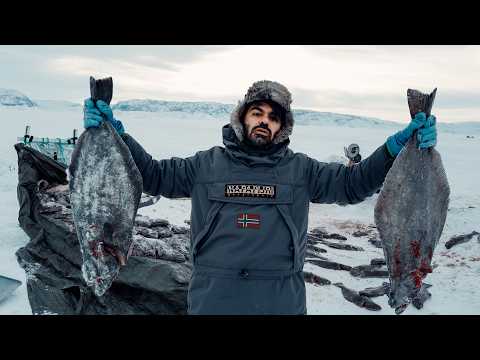 Trying exotic food in GREENLAND | Whale and polar bear! 🇬🇱