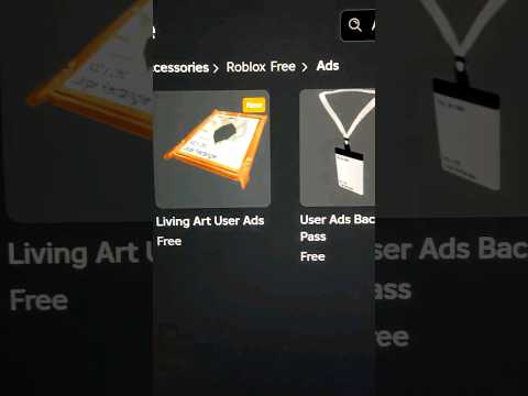 Roblox made 2 new Free Accessory Items!!! #roblox #robloxfreeitems #robloxfree #freeugc #ugc