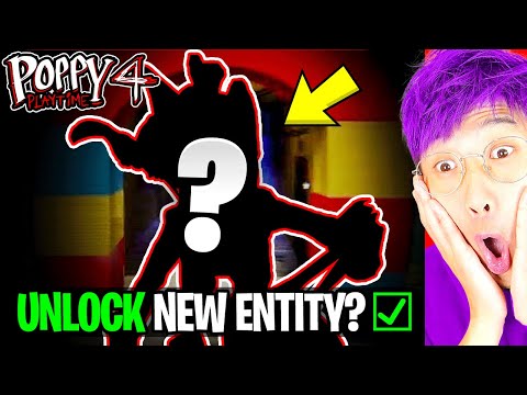 POPPY PLAYTIME Chapter 4 NEW ENTITY REVEALED? *LANKYBOX REACTS*