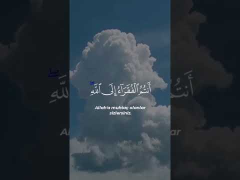 (يَا أَيُّهَا النَّاسُ أَنتُمُ الْفُقَرَاءُ إِلَى اللَّهِ ۖ  ) - إدريس أبكر