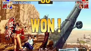 KOF 95 - 女性格闘家チーム（LV8）