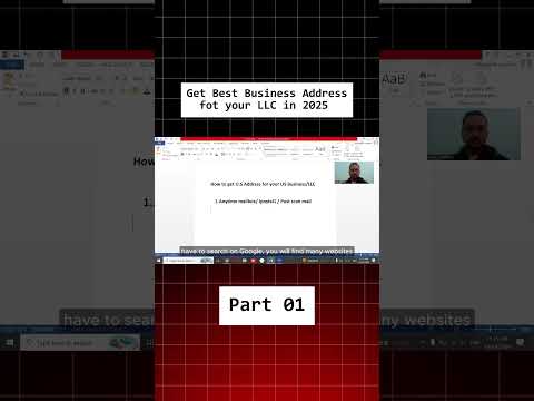 How To Get Best Business Address for Your LLC in 2025 | LLC Formation Explained | Part 01