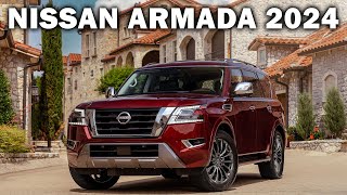 Nissan Armada 2024: Turning Heads with Its Stunning New Look! #NissanArmada #SUVReview #LuxurySUV