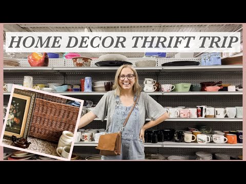 COME THRIFT WITH ME - HOME DECOR HAUL