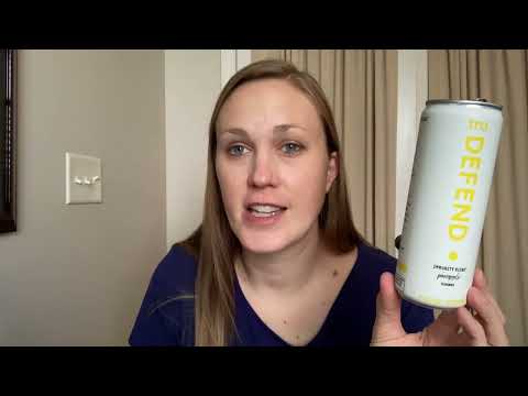 Review of the Tru Defend Seltzer, Immune Support Drinks with 100% Vitamin C, Pineapple Fruit Juice