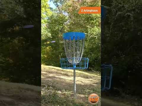 $1,800 Skins Match ACE RUN! Zach Arlinghaus at Devou Park Disc Golf Course! #shorts #DGVL #Discraft