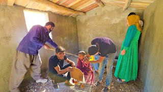 🛖🐕Amir's Family: Kitchen Flooring & Winter Dog House Renovation on the Farm