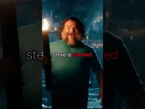 Minecraft Movie Steve is CRAZY RICH!