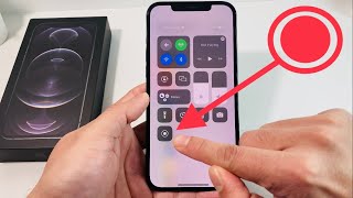 iPhone 12 Pro Max How to Screen Record with Microphone iOS 15 / 14 / 13 / 12 / 11