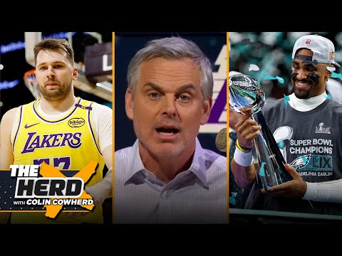 Lakers will ‘figure it out’ with Luka & LeBron, Super Bowl LIX breaks viewership record | THE HERD