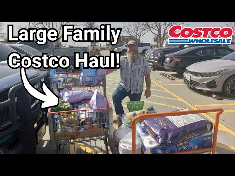 I'm Stocking Up at Costco for My HUGE Family! (After 3 Months)