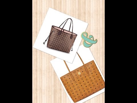 MCM Anya Shopper VS. LV Neverfull MM