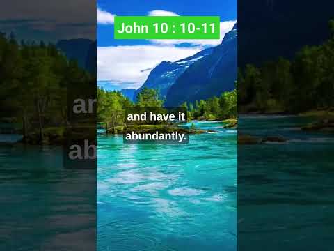 God Message For You John 10 : 10-11  #jesus #god #shorts