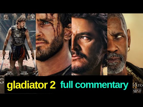 Full Commentary with Cast and Crew on 'Gladiator II' | Paul Mescal, Pedro Pascal, Denzel Washington