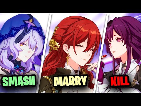 SMASH, MARRY, or KILL Honkai Star Rail Edition | ft. @GachaSmack07 @Iyoverse @REHOO