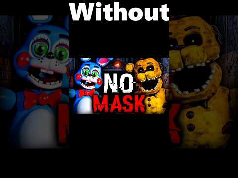 Can You Beat FNAF 2 WITHOUT The MASK? #fnaf2nomask #fnafchallenge #shorts