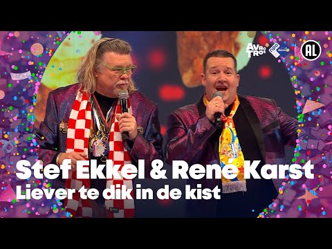 Stef Ekkel & René Karst - Liever te dik in de kist // Sterren NL Carnaval 2025