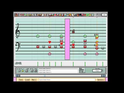 Mario Paint | Psycho Soldier Theme