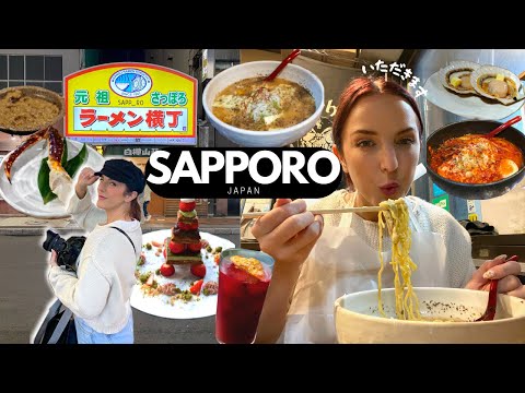 Eating my way through SAPPORO, JAPAN (Ramen Alley, King Crab, & MORE) 🍜🦀🇯🇵