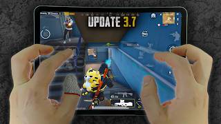 New Update 3.7 HANDCAM Gameplay iPad pro m2 PUBG Test / Gameplay🔥/  6 Finger claw + Gyro 🔥UltraHD