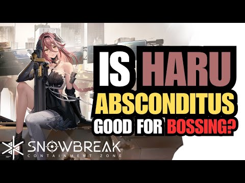 Haru Absconditus Bossing Showcase VS Joseph | Snowbreak: Containment Zone