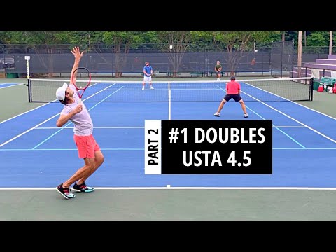 Can the Captain & RoboCop Win at #1 Doubles?  [USTA 4.5 Final Set]