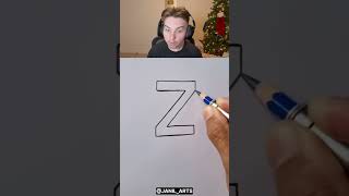 How To Draw The Letter Z 😳