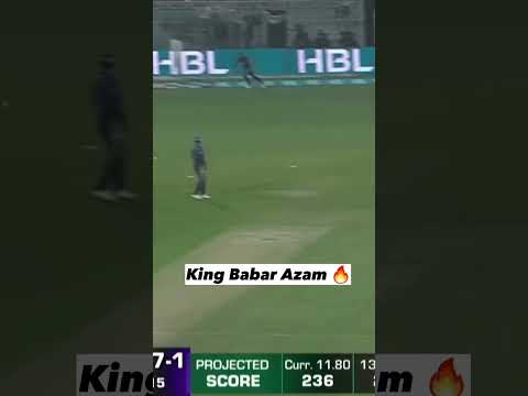 Babar Azam  Attitude 🔥 PSL 8 Shorts 🤴 #viral #circket #babarazam #shorts