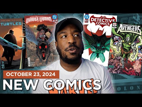 NEW COMIC BOOK DAY 10/23/24 | ABSOLUTE WONDER WOMAN #1, TMNT #3, DETECTIVE COMICS #1090, IRON MAN #1