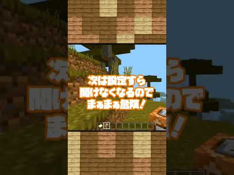 実行するとかなりやばいマイクラの危険なコマンド6選 #マイクラ #Minecraft #マイクラコマンド #shorts