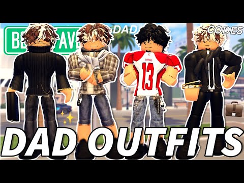 Realistic DAD OUTFITS & Outfit Codes For Berry Avenue!