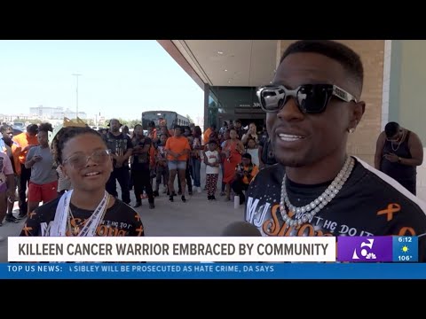 Rapper Lil Boosie celebrates Killeen boy for milestone in fighting cancer