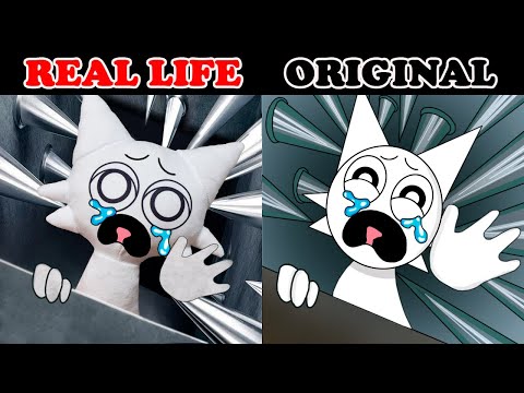 The Best TikTok of Sprunki | REAL LIFE Plush vs ORIGINAL | Incredibox