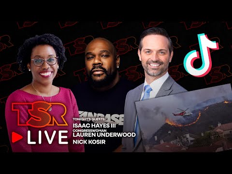 TSR Live w/ Isaac Hayes III "LA Fires, Fox Sports Scandals and More!"