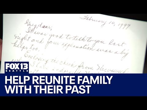 Everett teen's quest to reunite a family with their past