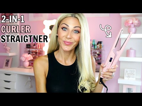 MIROPURE STRAIGHTNER & CURLER | UNBOXING & DEMO!