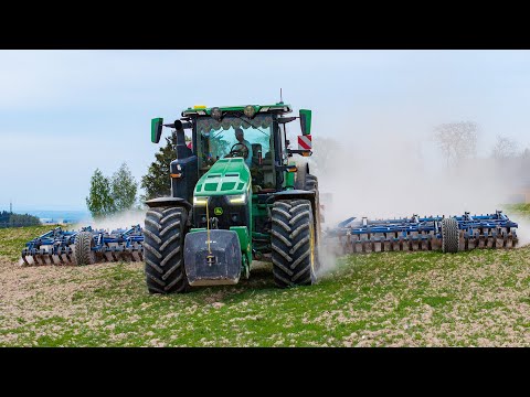 John Deere 8R410 & Köckerling Allrounder 1200