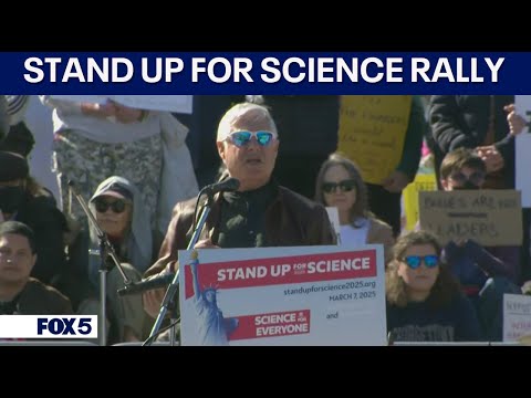 "Stand Up for Science" Rally in Washington DC