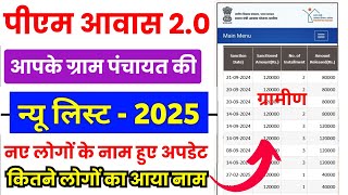 PM Awas Yojana Gramin New List  Update 2025 | PMAYG New List Check | लिस्ट में आए नए नाम