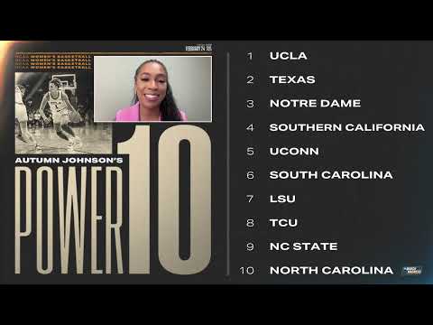 Notre Dame slips, UCLA reclaims No. 1 in Power 10 women's basketball rankings